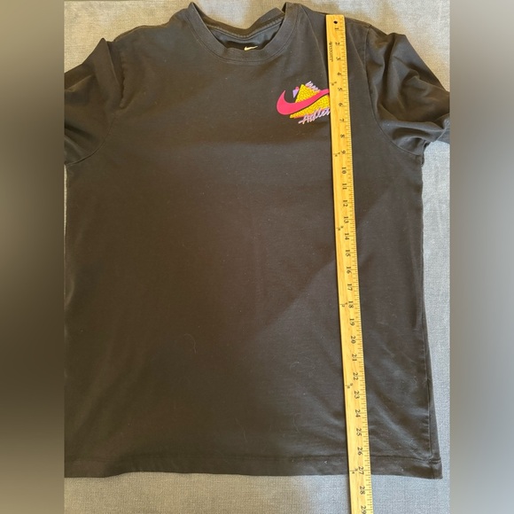 Nike Mens Athletic Dri Fit Graphic Print Double Sided T Shirt SZ LG Short Sleeve - Picture 8 of 8